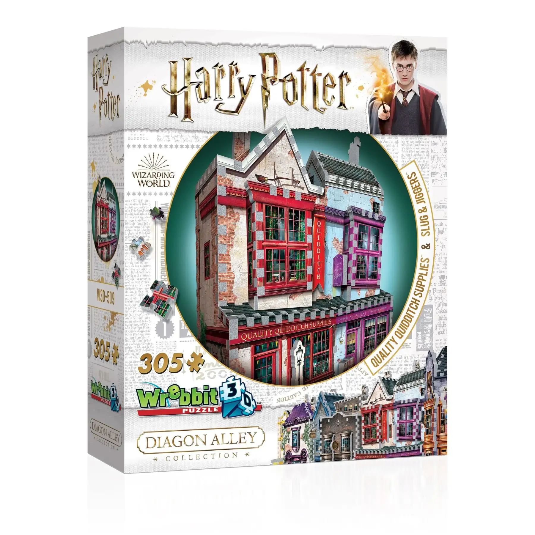 3D пазли Магазин квідичу Harry Potter