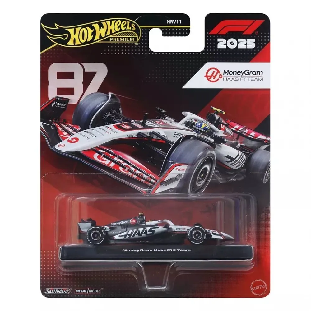 Колекційний болід Haas Oliver Bearman #87 "Formula 1" Hot Wheels