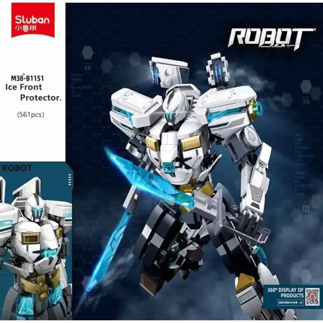 Конструктор SLUBAN M38-B1151 "P.R. Mecha": Робот, 561 дет.