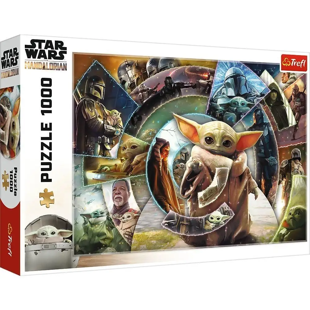 09061 Trefl Пазли "1000" Подорож Ґрогу / Lucasfilm Star Wars The Mandalorian