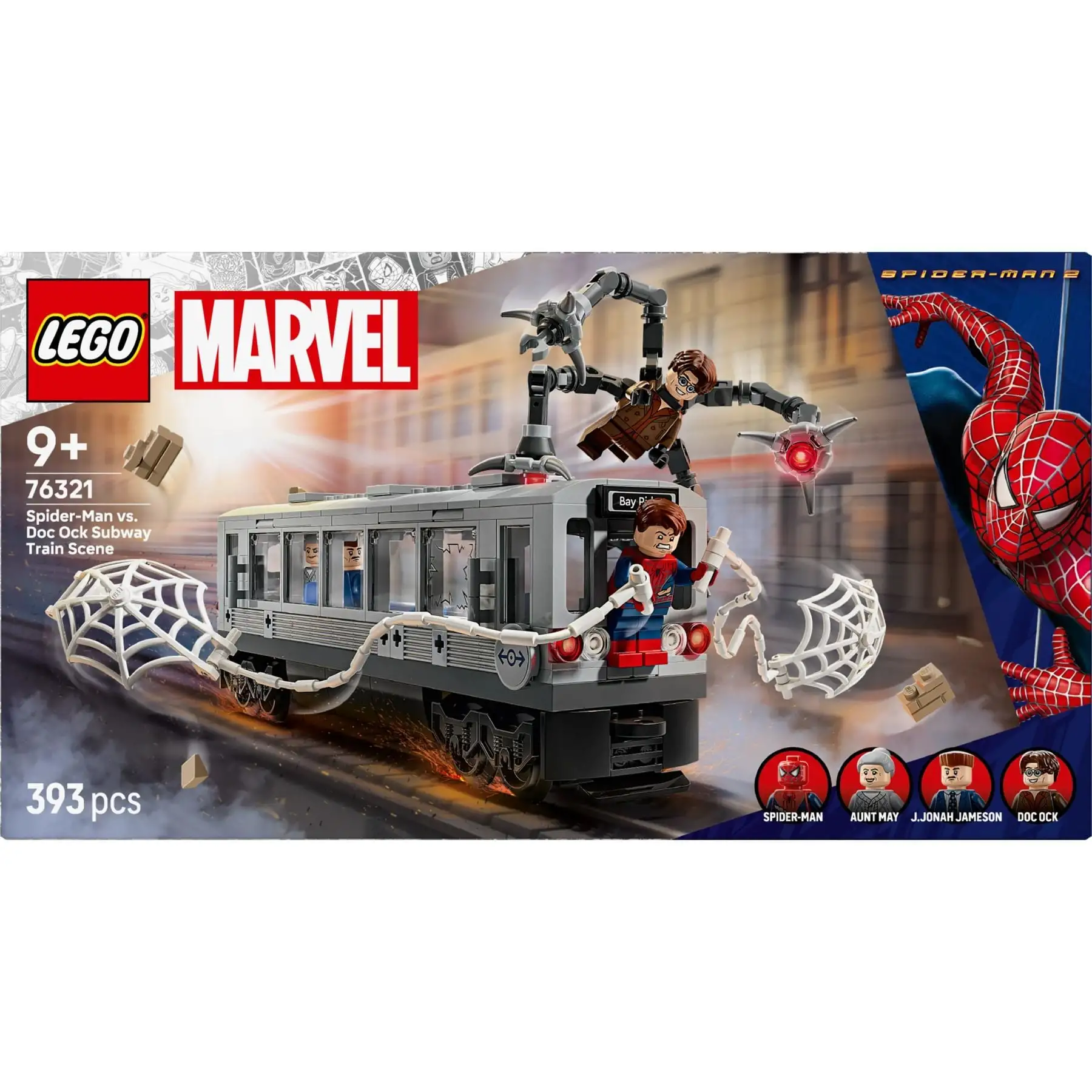 Конструктор Людина-Павук проти Дока Ока: Сцена в метро LEGO Super Heroes