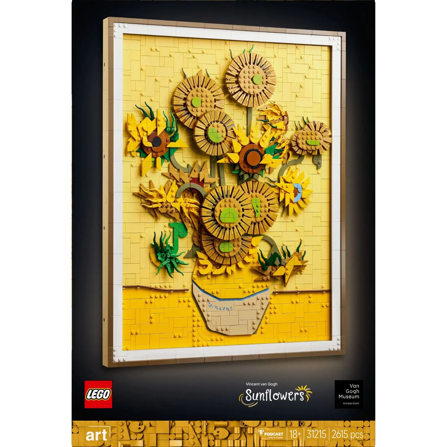 Конструктор Vincent van Gogh  Соняшники LEGO Art