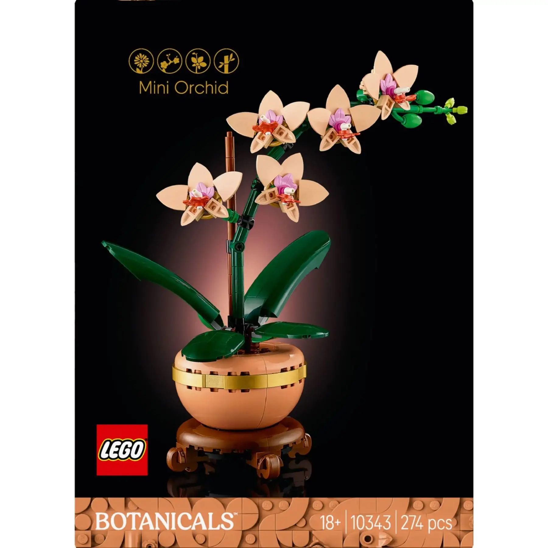 Конструктор Міні орхідея LEGO Icons