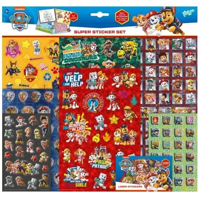 Moxy Paw Patrol Великий набір наліпок, арт.720985