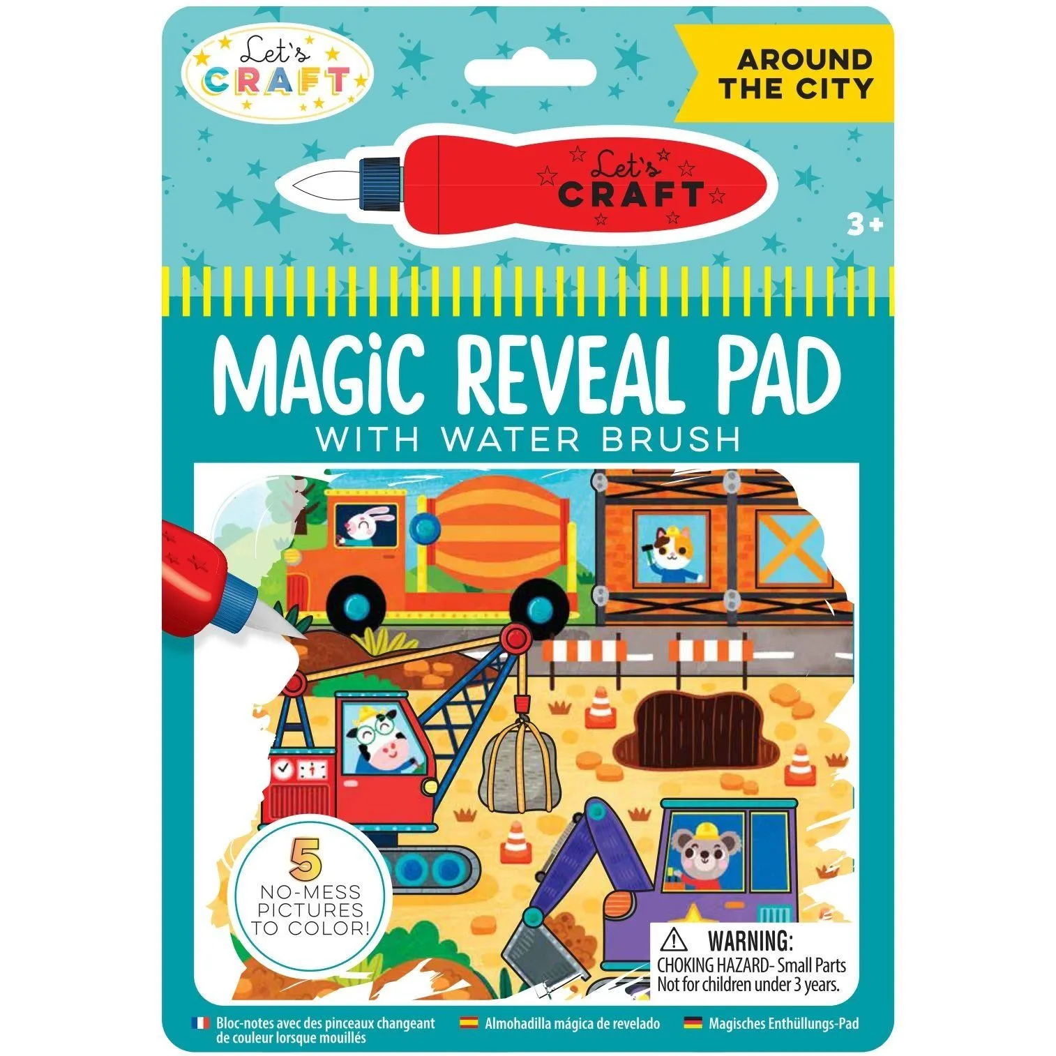 Водні розмальовки &quot;Магічні перетворення&quot; Місто