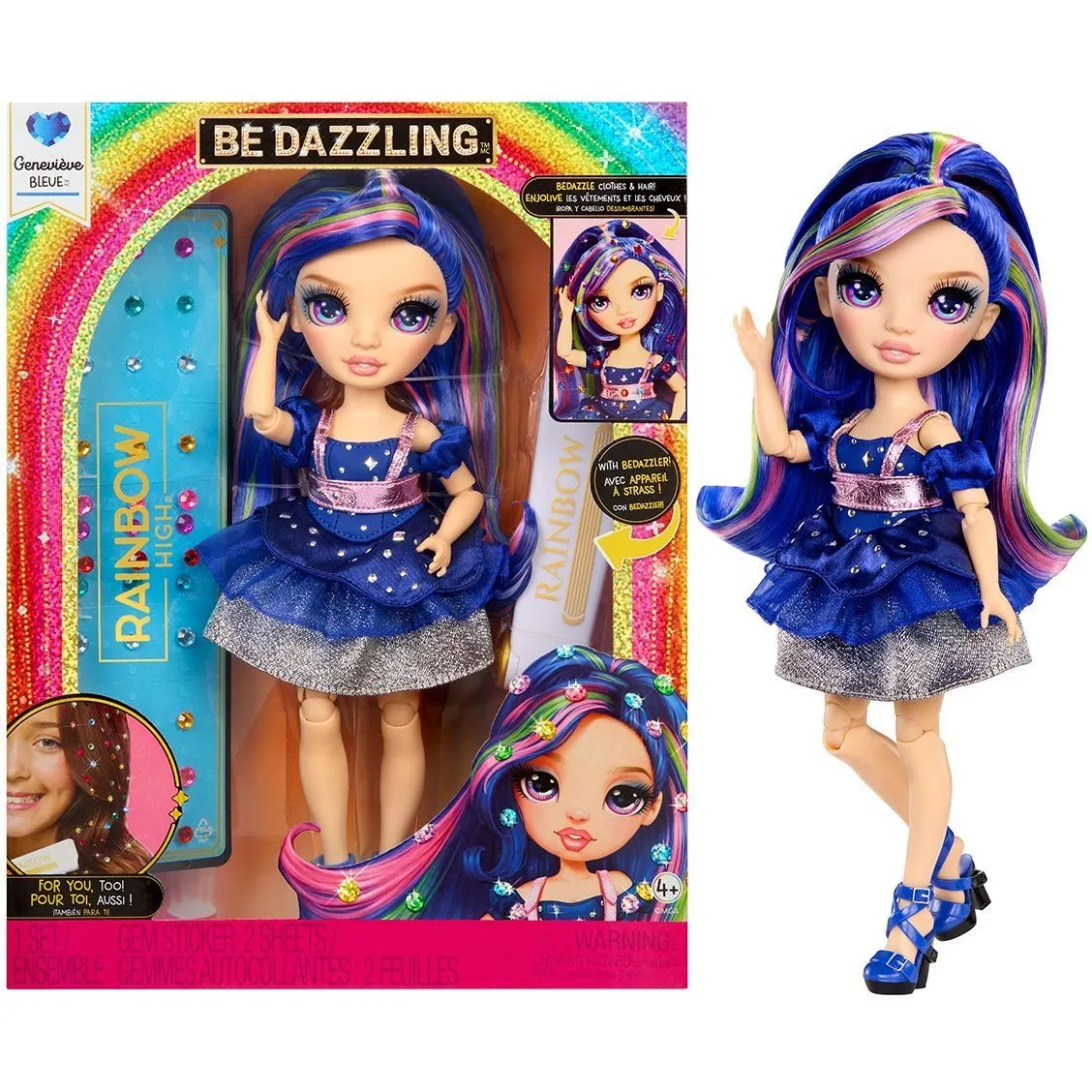 Лялька RAINBOW HIGH серії "Be Dazzling"   ЖЕНЕВ'ЄВА (з аксес.)