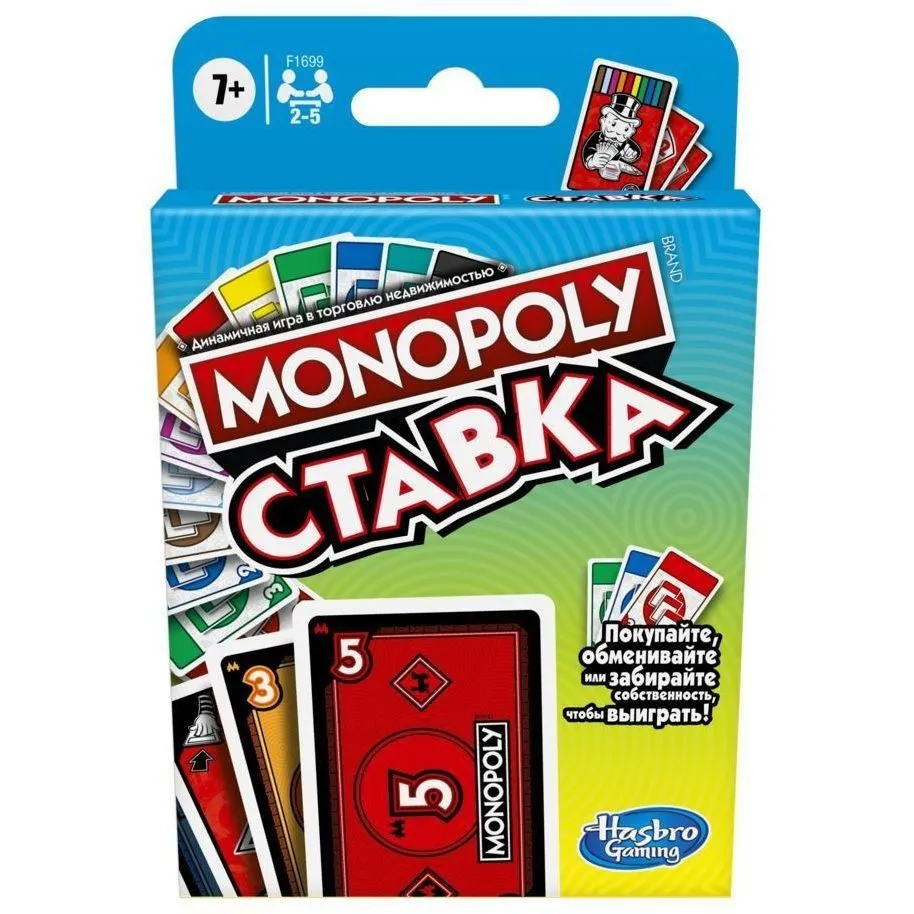 MONOPOLY Гра настільна &quot;Монополія: Ставка на перемогу&quot;