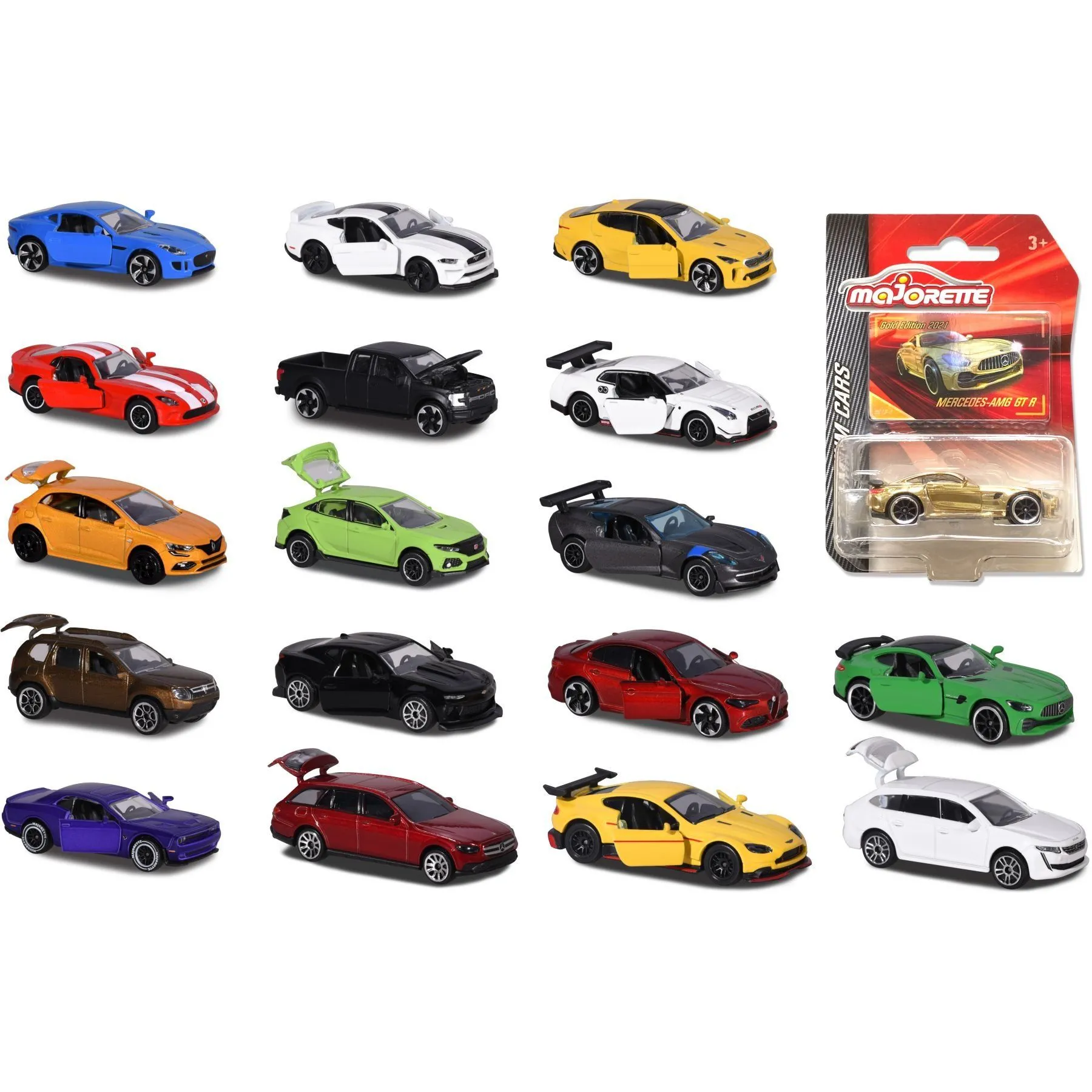 Машинка металева &quot;Premium&quot; з карткою, М1:64, 7,5 см, 18 видів, 3+