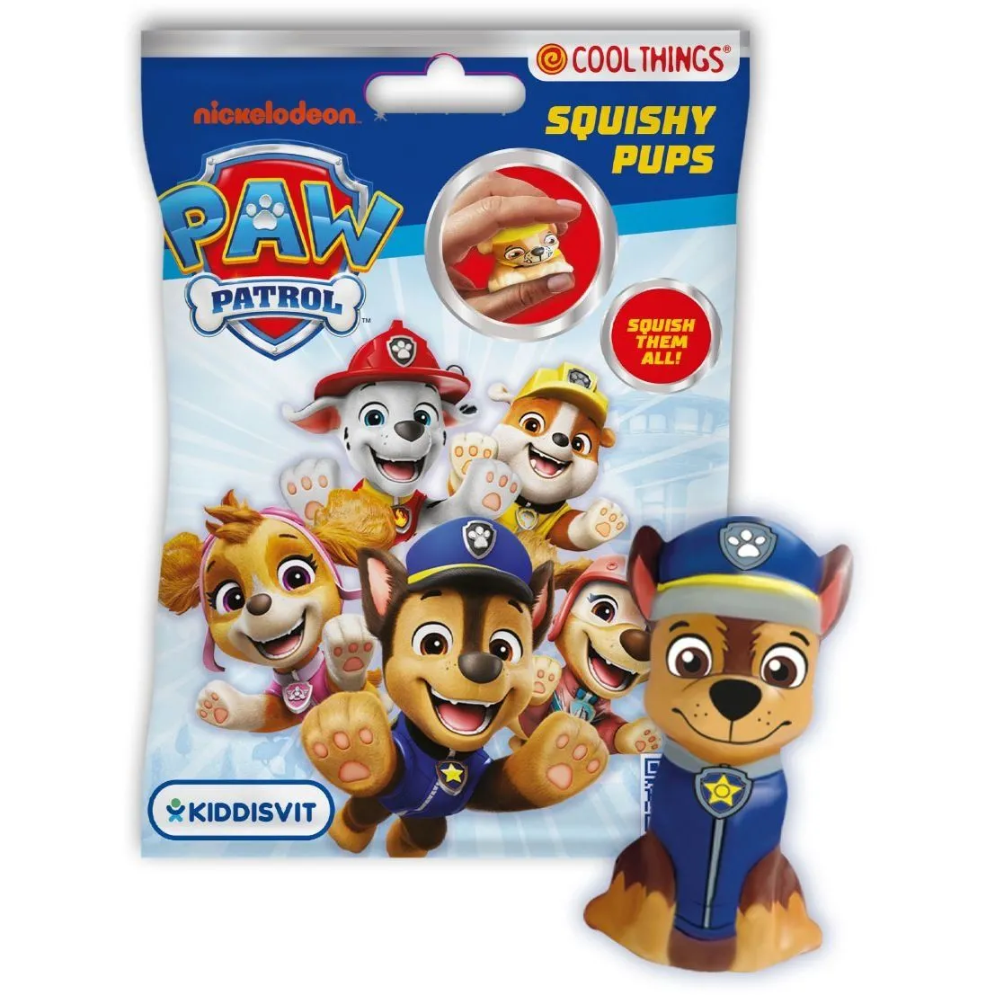 Іграшка-сквіш COOL THINGS серії "Paw Patrol"  ДРУЖНЯ КОМАНДА