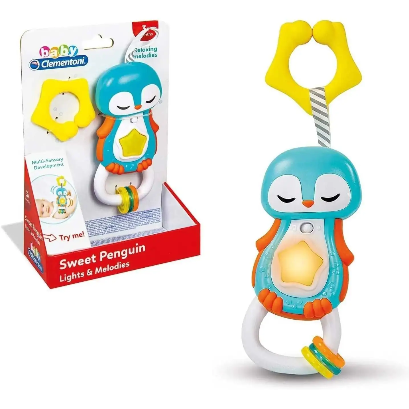 Музичне брязкальце Clementoni "Sweet Penguin"