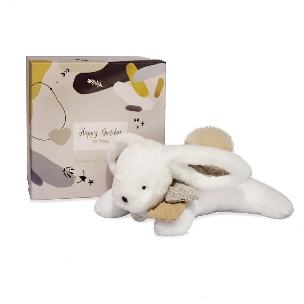 М&#039;яка іграшка Зайчик Щасливий ВІЛД, 25см у коробці, арт. DC3738