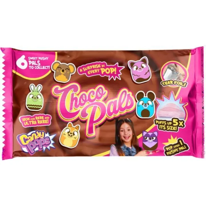 Candy Pops Мяка іграшка "Шоколадні друзі", арт. 2408004