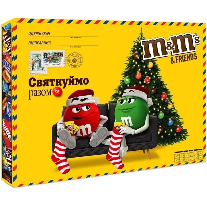 10282303  2023 M&amp;M&#039;S&amp;FRIENDS L БАНДЕРОЛЬ 11*316Г