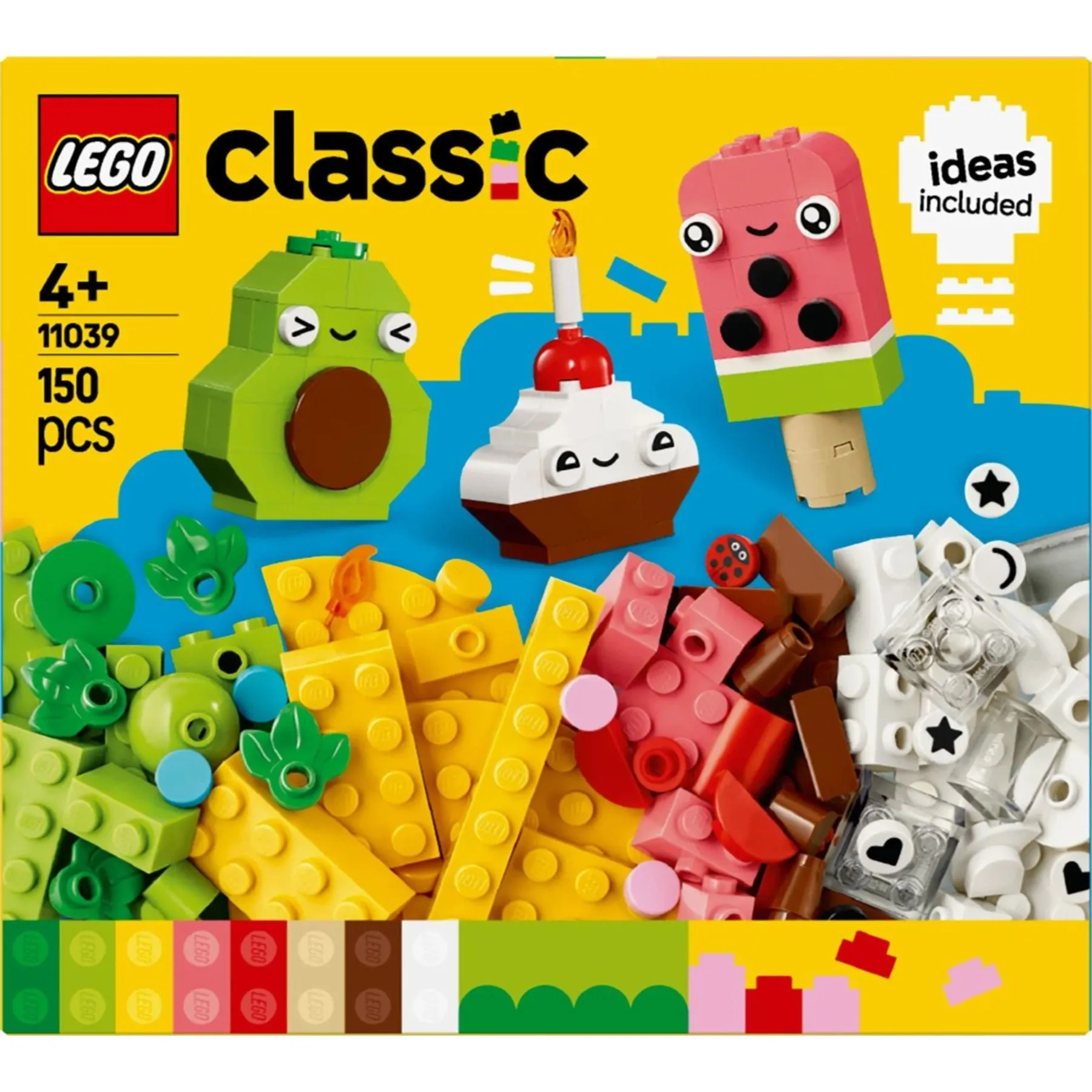 Конструктор Творчі друзі з їжею LEGO Classic