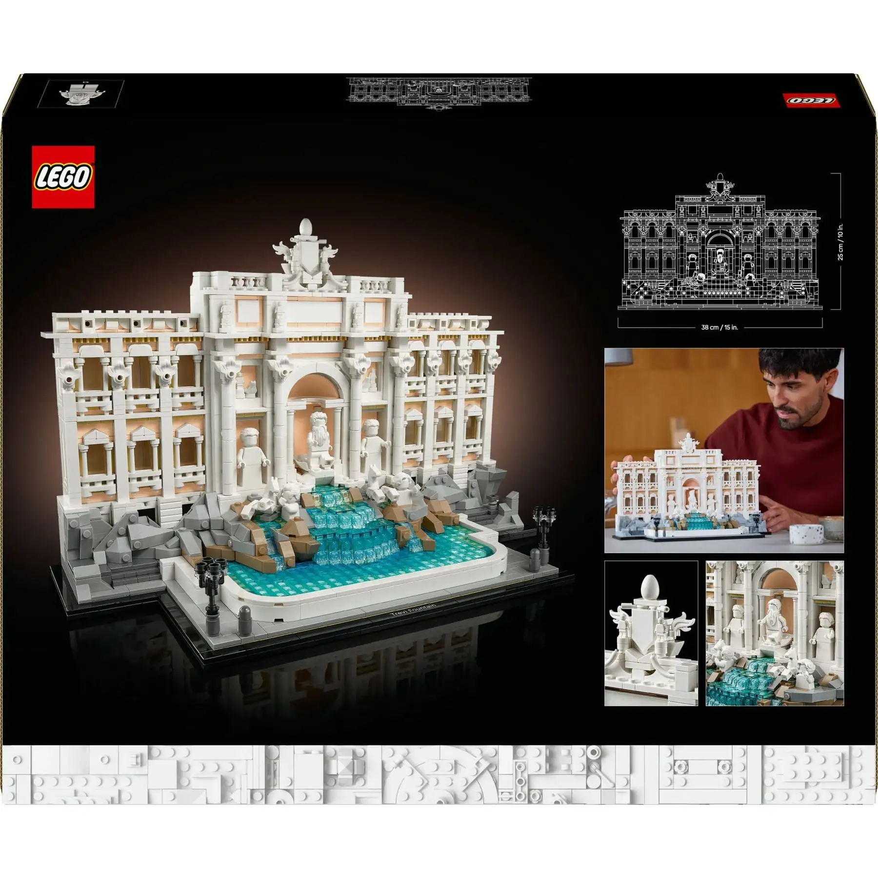 Конструктор Фонтан Треві LEGO Architecture