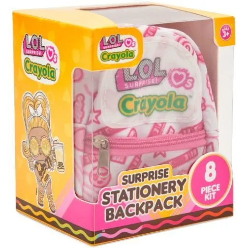 Crayola&amp;LOL Набір для творчості "Міні-рюкзак", рожевий