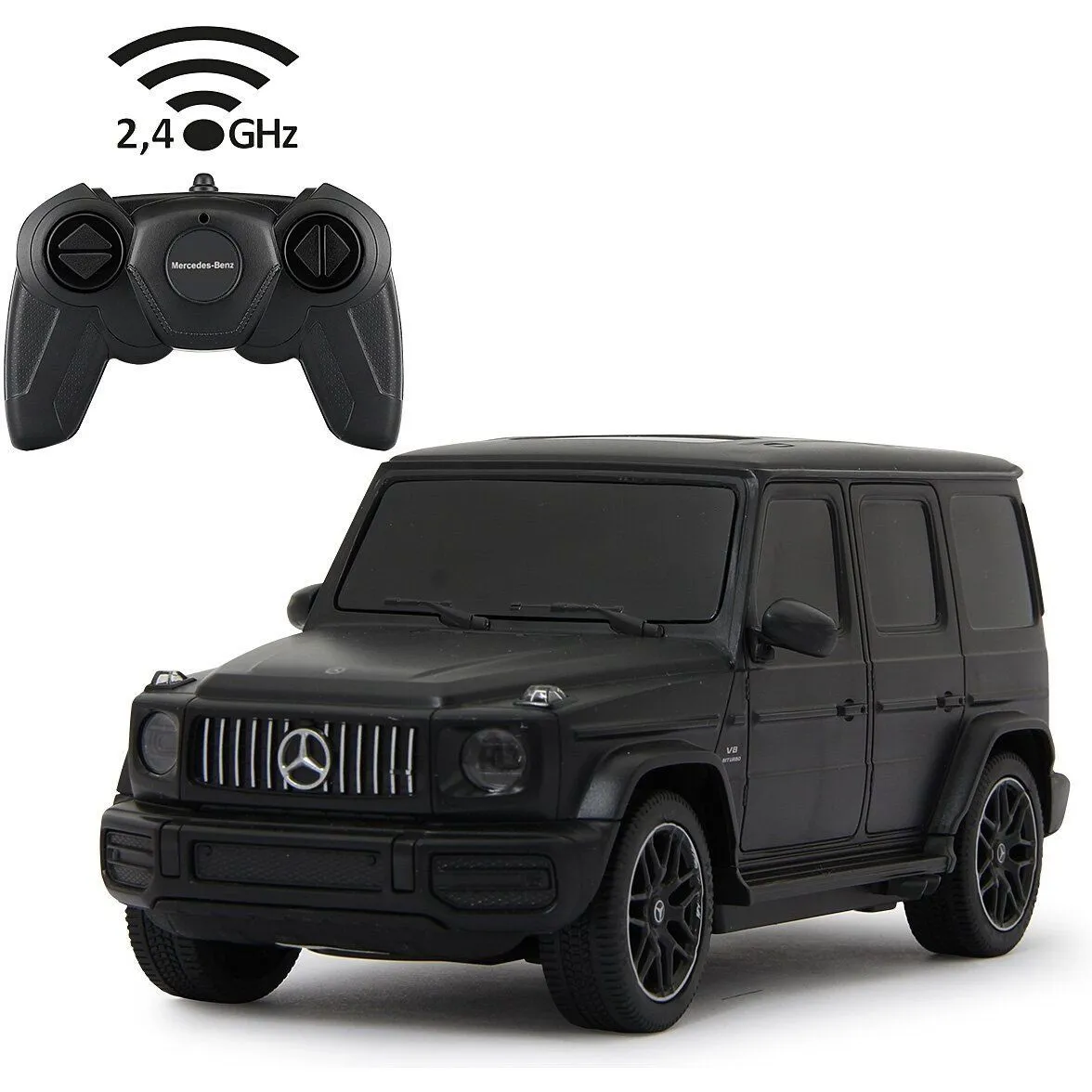 Автомобіль на р/к Mercedes-Benz AMG G63 1:24, чорний, 2.4МГц