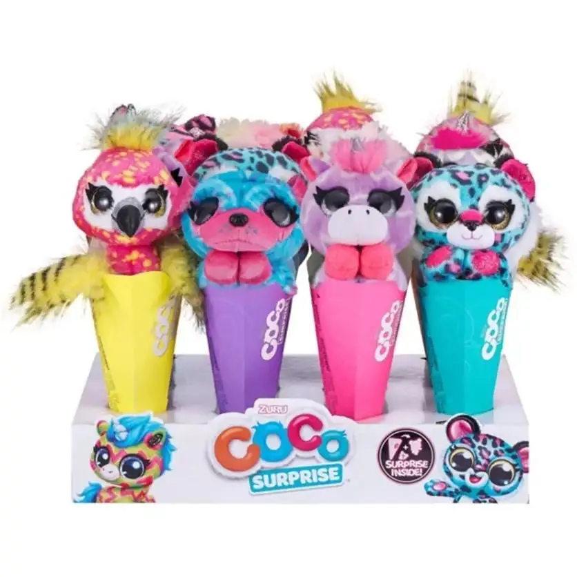 Іграшка м'яка ZURU COCO SURPRISE NEON з сюрпризом в асортименті
