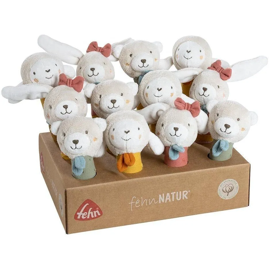 М&#039;ягка Біла Іграшка-Брязкальце в асс.,  арт. 399876