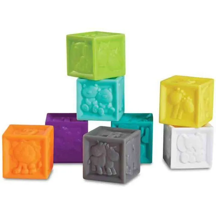 Infantino Силіконові кубики &quot;Яскраві розвивашки&quot;