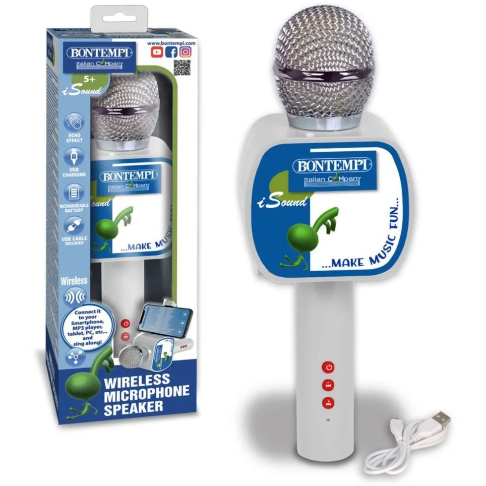 Бездротовий мікрофон-колонка