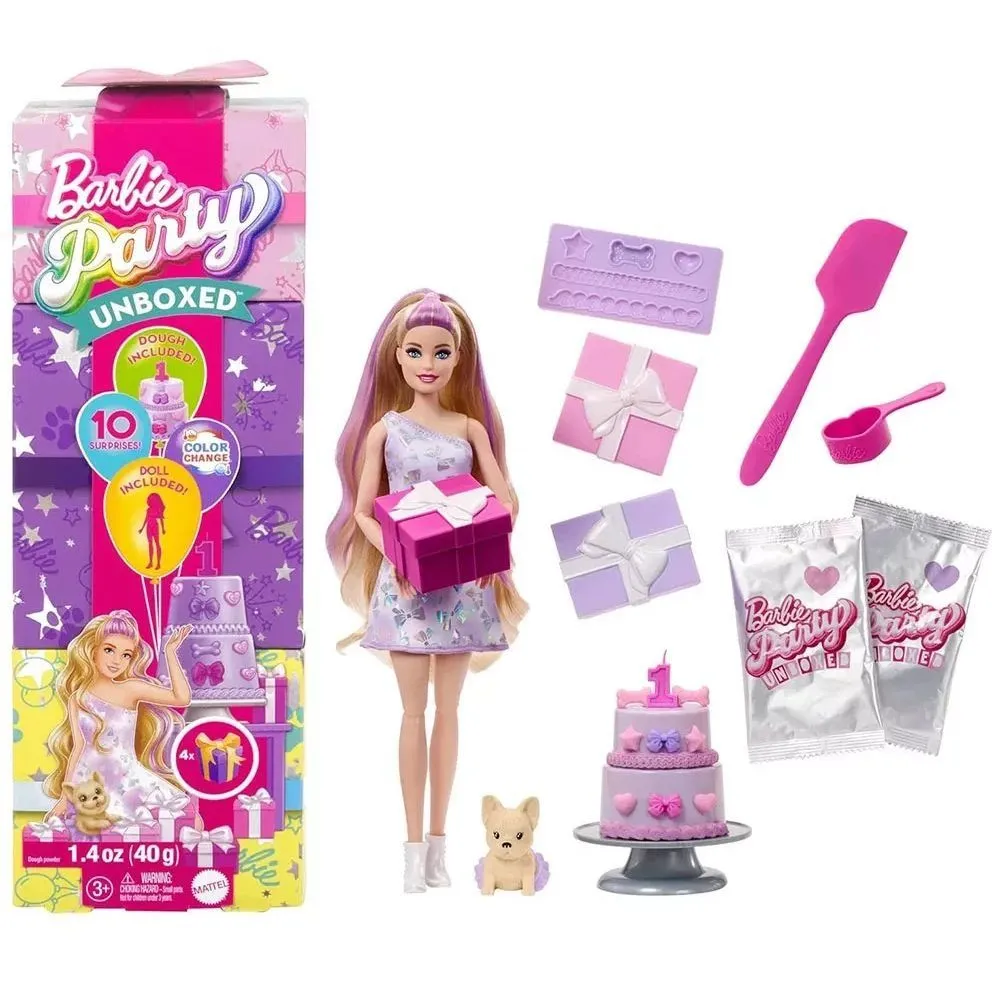 Лялька Barbie "Вечірка-сюрприз" у лілових тонах