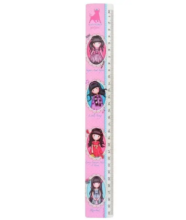 Линейка YES 30 см "Santoro Collection"