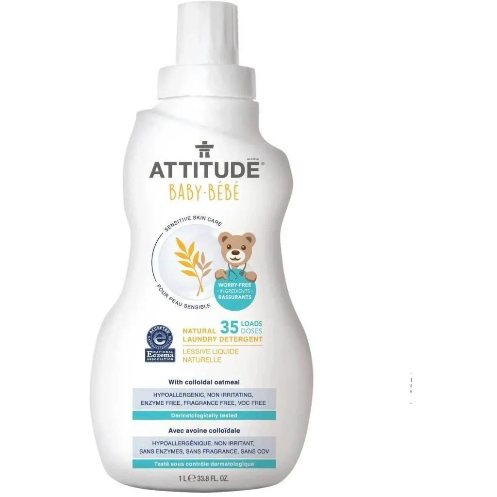Засіб для прання дитячих речей &quot;Sensitive Skin&quot; 1 л, Attitude