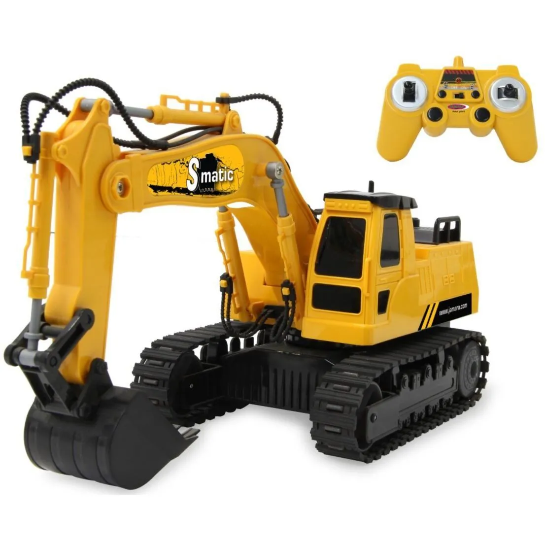Екскаватор на р/к S-Matic 2,4GHz, жовтий