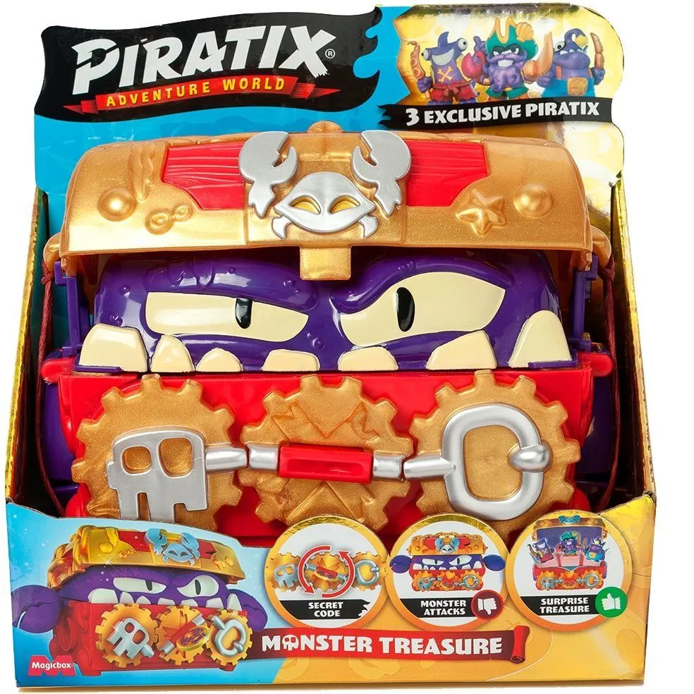 Ігровий набір PIRATIX S - СКРИНЯ ЗІ СКАРБАМИ