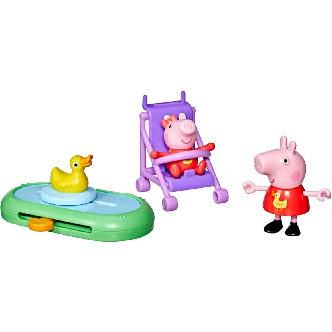 Ігровий набір PEPPA FIGURINES серії "Моменти з Пеппою"  СЕСТРИЧКИ НА ПРОГУЛЯНЦІ