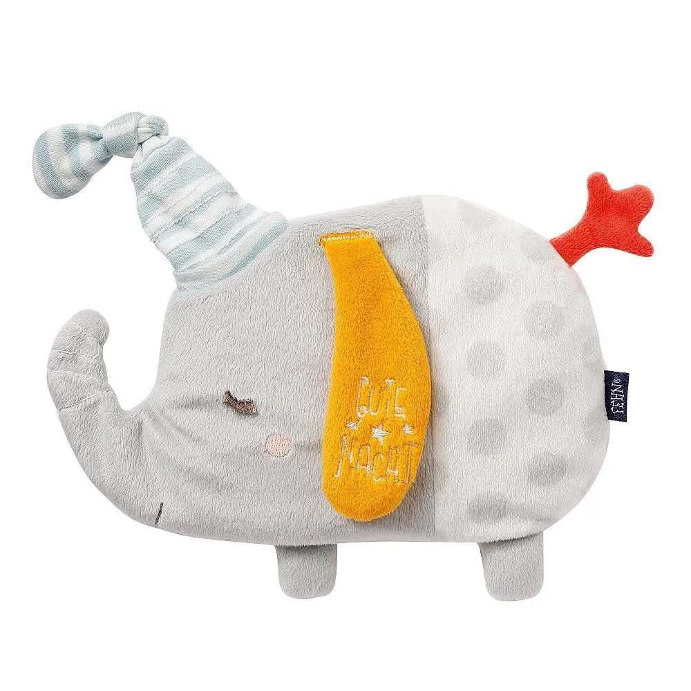 М&#039;ягка іграшка-грілка &quot;Слоненя&quot;  з виноградними кісточками,  арт. 53211