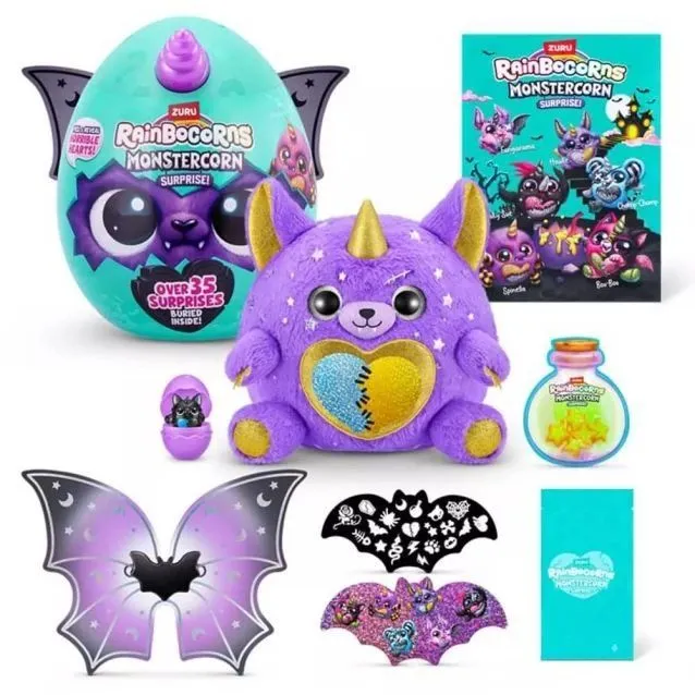 М&#039;яка іграшка-сюрприз Rainbocorns-G (серія Monstercorn Surprise)