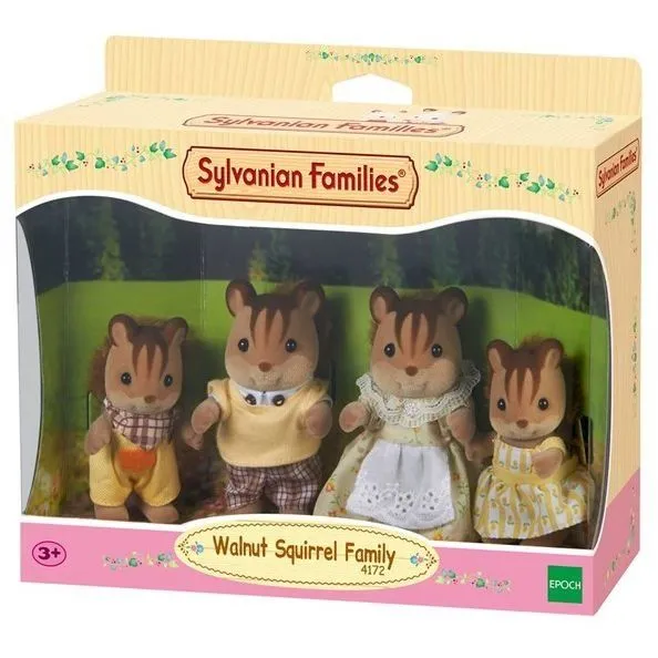 Ігровий набір Sylvanian Families Сім&#039;я Горіхових Білок (4172)