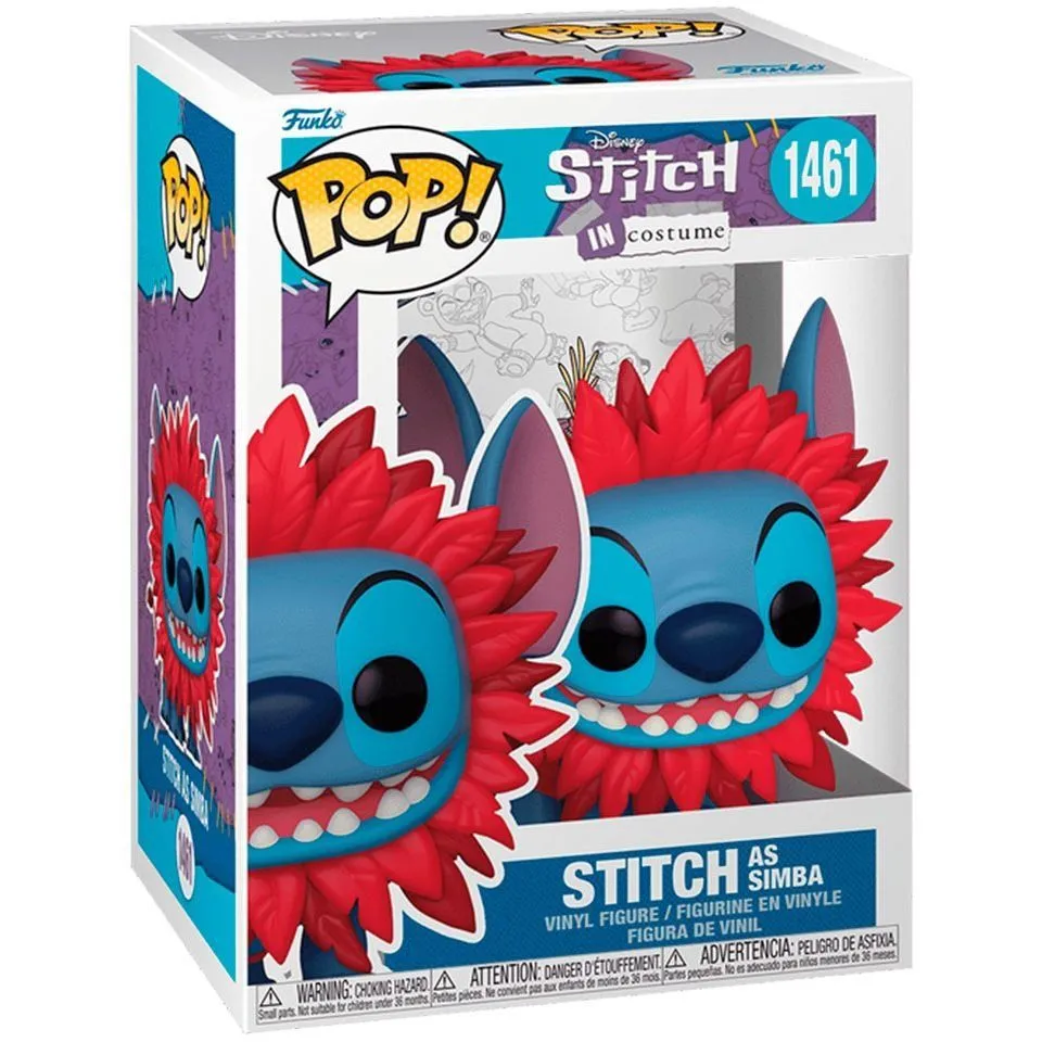 Ігрова фігурка FUNKO POP! серії "Disney"  СТІЧ У КОСТЮМІ СІМБИ