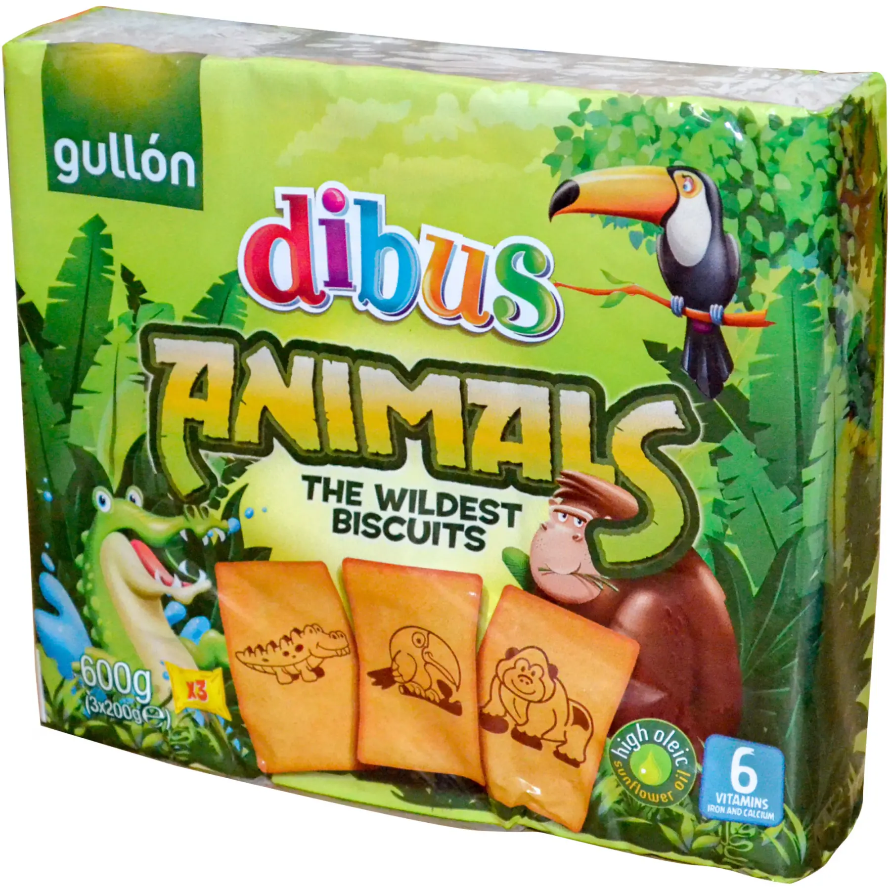 Печиво Gullon Dibus "Animals" 600 г