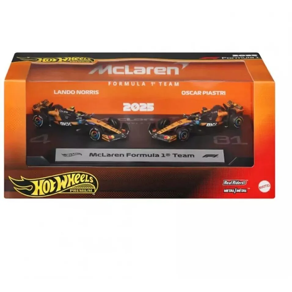Набір з 2-х колекційних болідів McLaren Lando Norris та Oscar Piastri "Formula 1" Hot Wheels