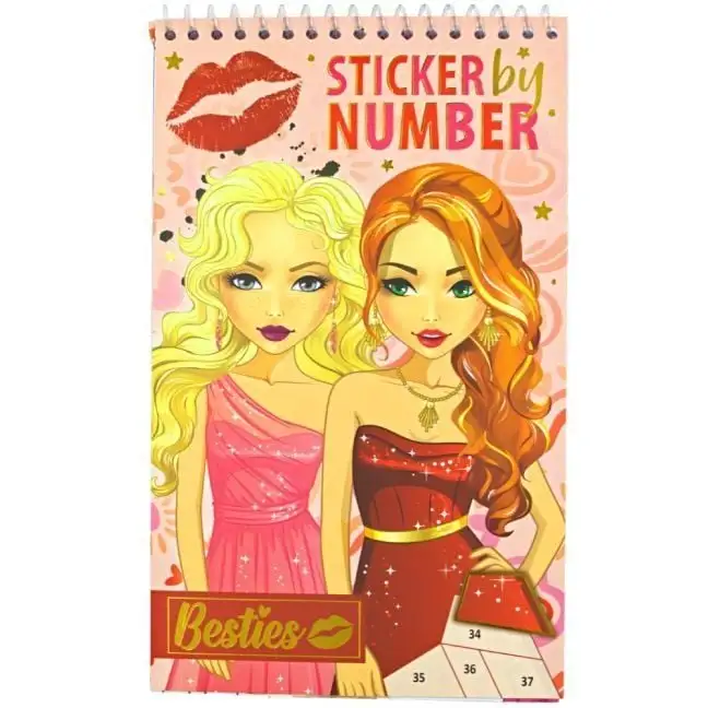 Besties Стікербук за номерами [Fashionk/ Бестіс Стікербук за номерами [Фешинk