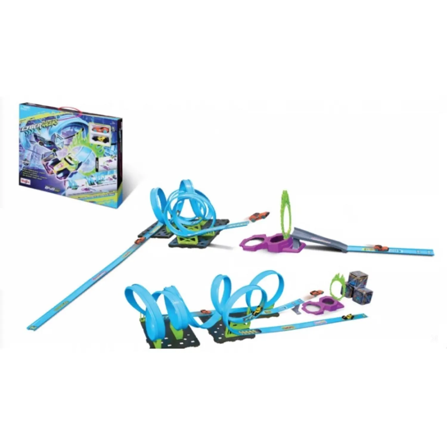 Набір іграшковий &quot;Подвійна гонка&quot; серії Cyber Racers