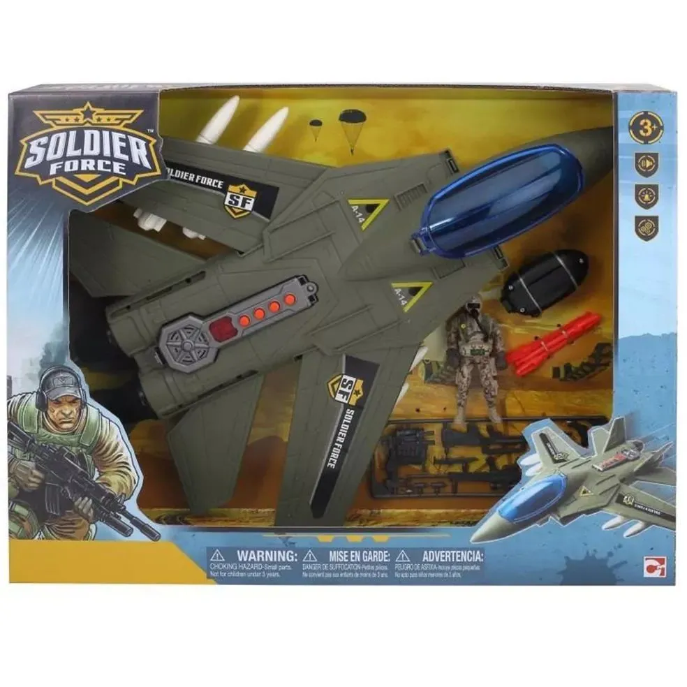 Chap Mei Ігровий набір &quot;Солдати&quot; Air Hawk Attack Plane/Штурмовик, 545160