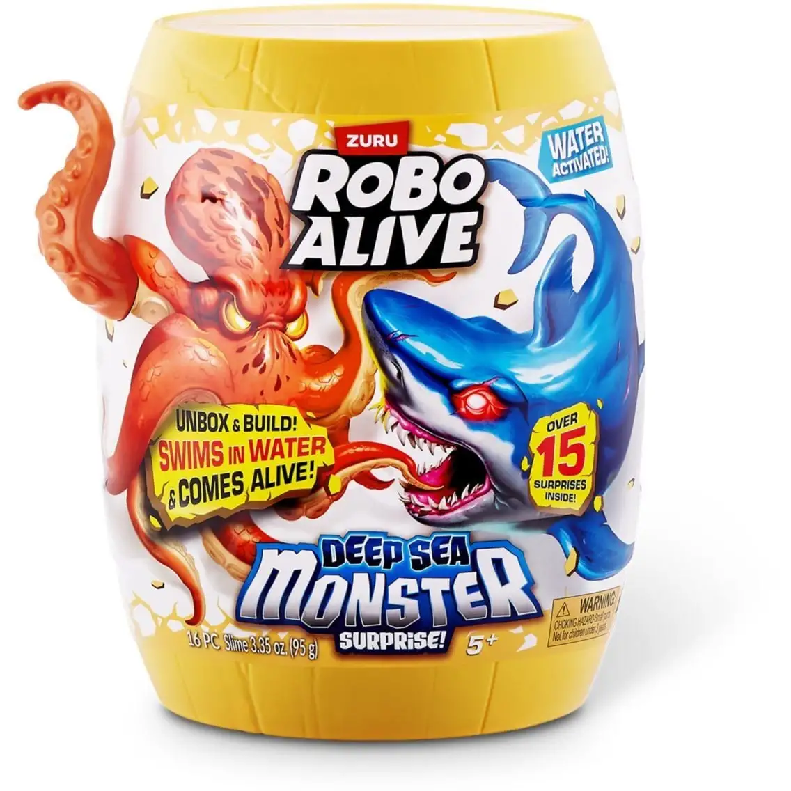 Інтерактивний ігровий набір ROBO ALIVE S1  ГЛИБОКОВОДНИЙ СЮРПРИЗ. ВОСЬМИНІГ