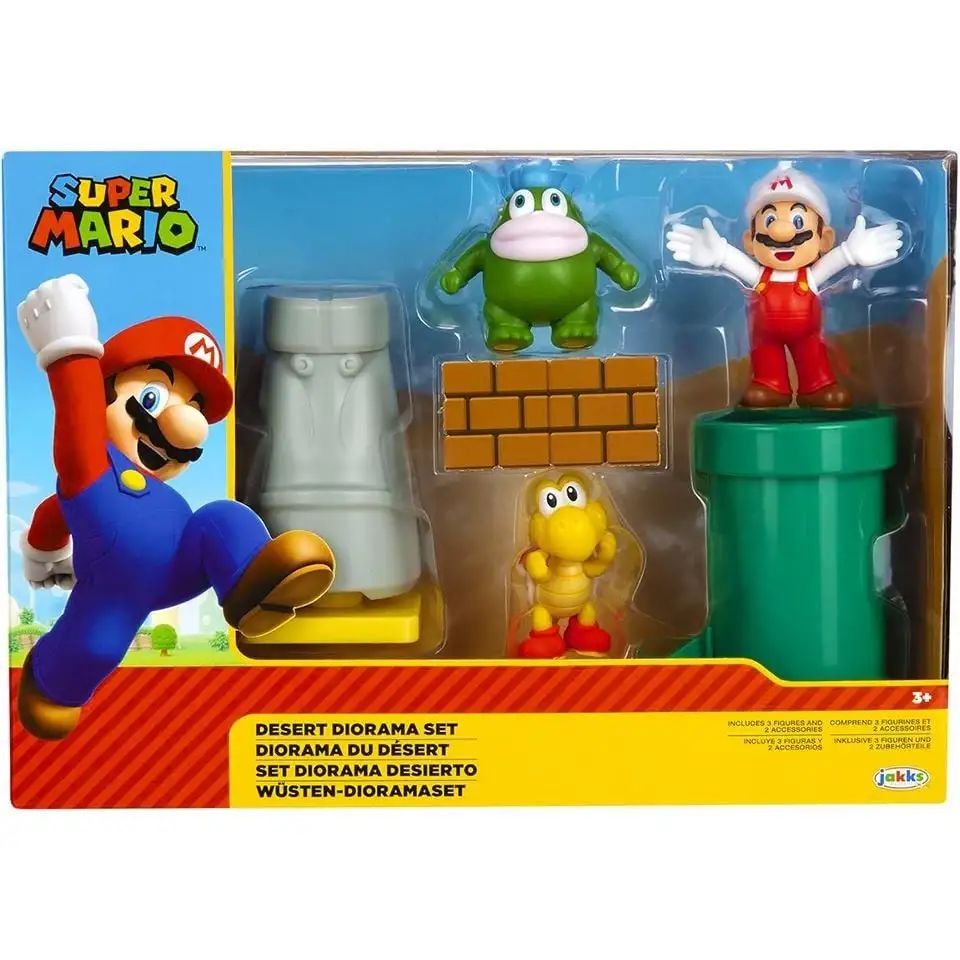 Ігровий набір з фігурками SUPER MARIO - НЕСКІНЧЕННА ПУСТИНЯ (з аксессуарами)