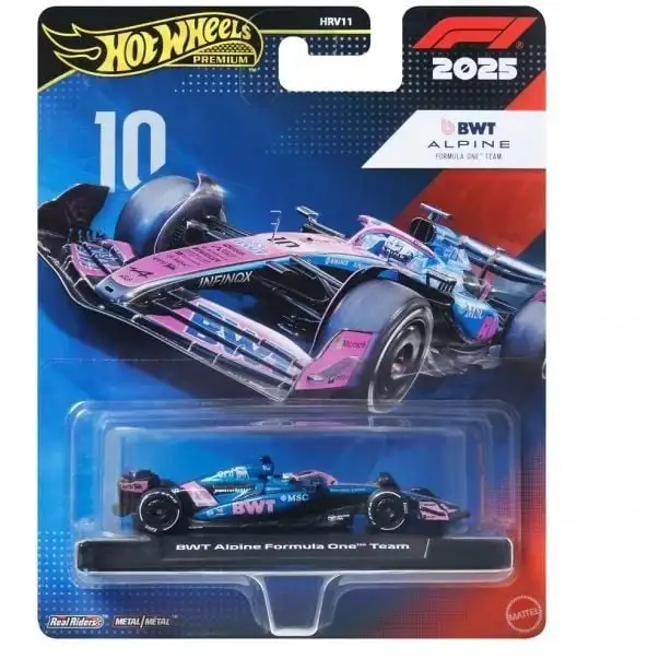 Колекційний болід Alpine Pierre Gasly #10 "Formula 1" Hot Wheels