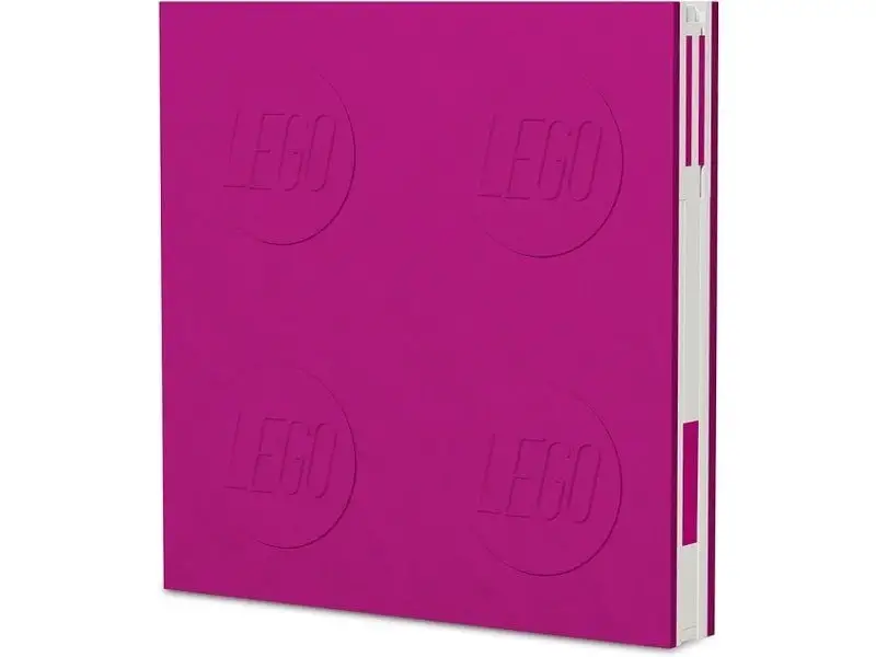 LEGO STATIONERY, notebook VIOLET w/gel pen