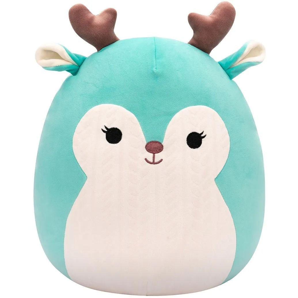 М'яка іграшка SQUISHMALLOWS  ОЛЕНЬ ЛОПСАНГ (30 cm)