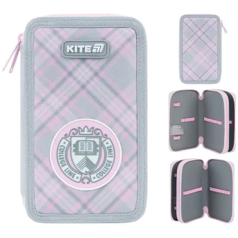 Пенал Kite 2 від., без наповнення 623 College Line