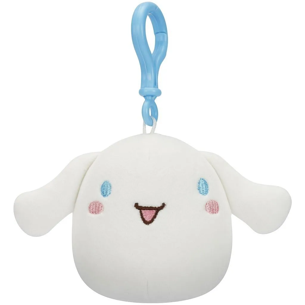 М'яка іграшка на кліпсі SQUISHMALLOWS серії "Хелоу Кітті" - СІННАМОРОЛЛ (9 cm)