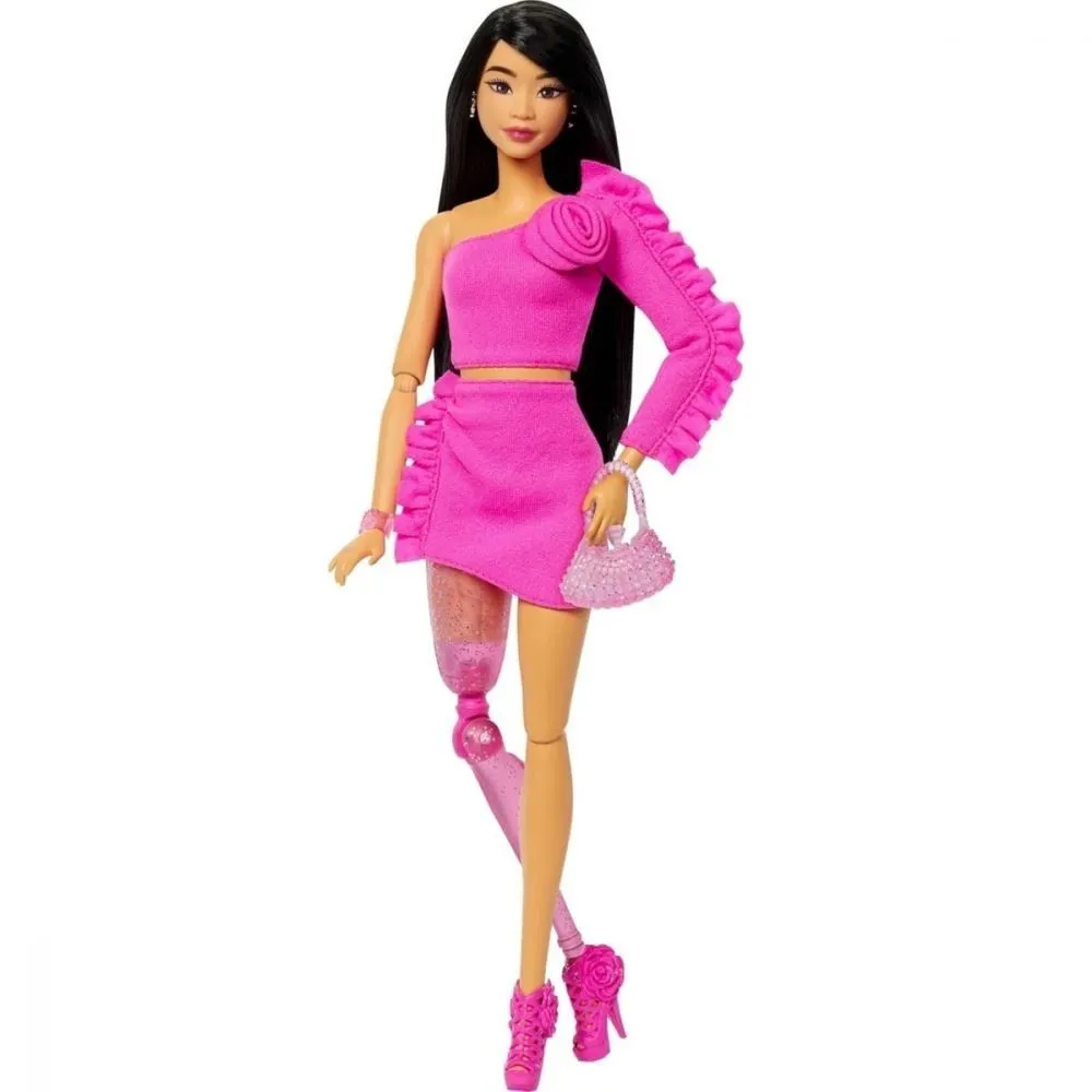 Лялька "Barbiecore" модниця у рожевому костюмі Barbie