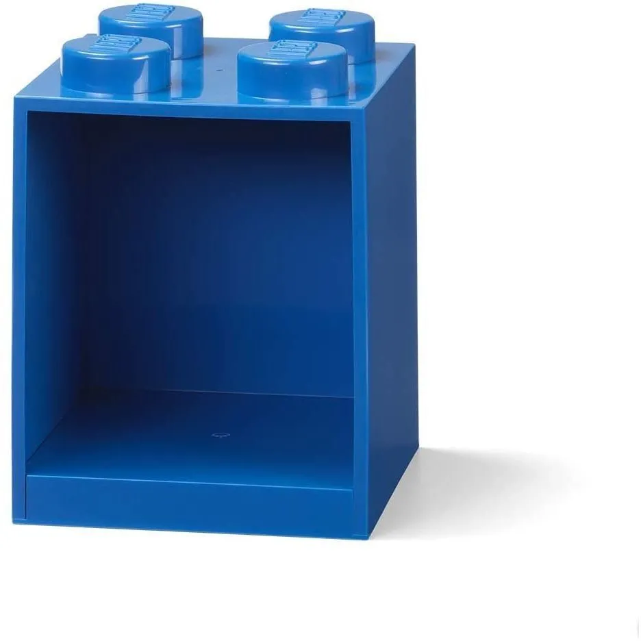 Декоративна полка для зберігання книг Х4 - синя Lego Room