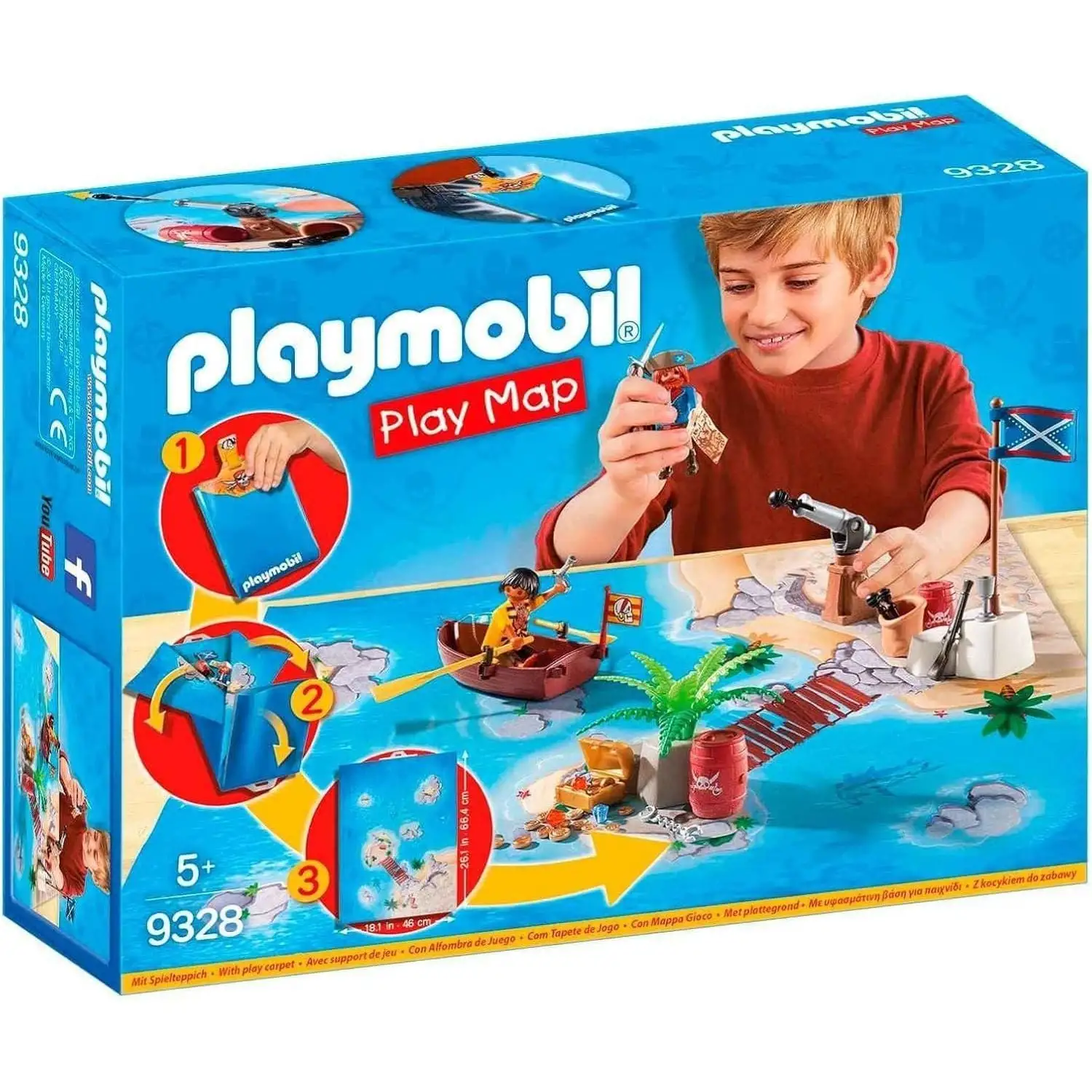 Карта піратських скарбів Playmobil